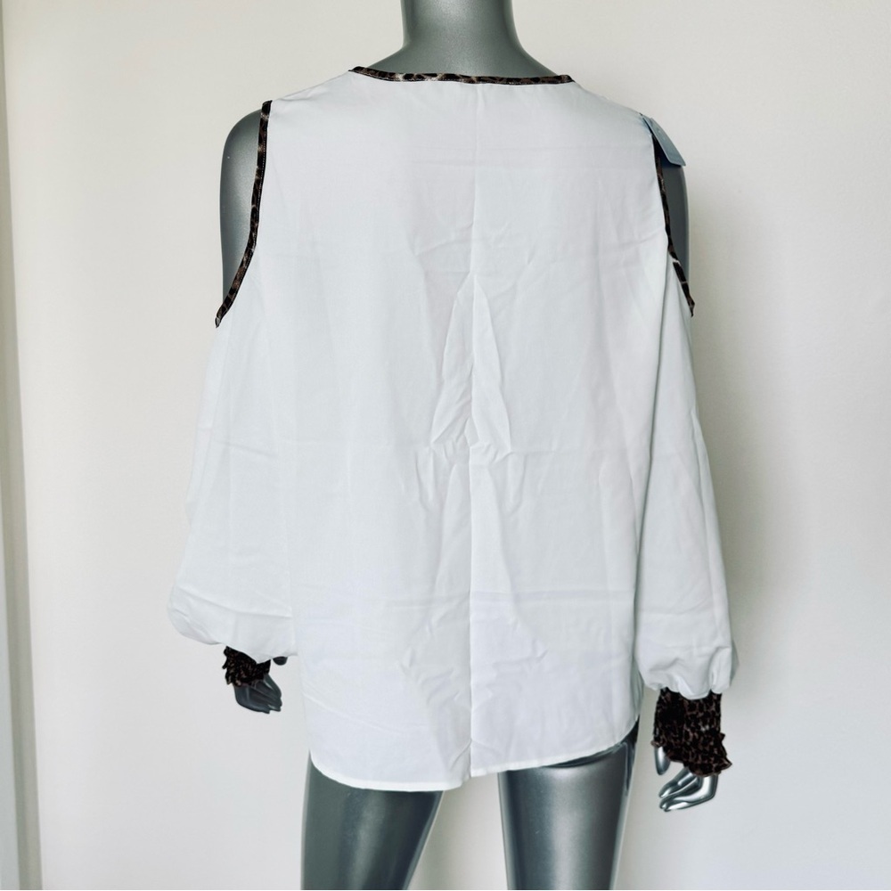 NWT! ALUNA LEVI Blouse, Size L - Picture 2 of 8